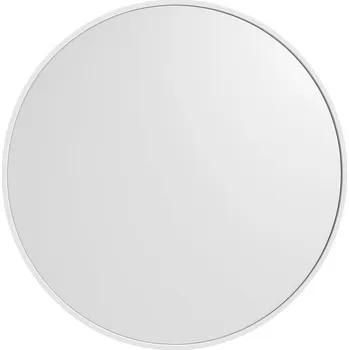 Zrcadlo Sapho NOTION SLIM kulaté zrcadlo v rámu ø 70cm, bílá mat NT700W