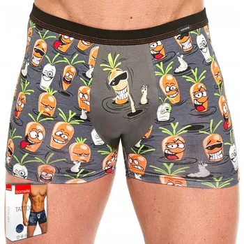 Boxerky Slipy boxerky s potiskem CORNETTE TATTOO 212 - M, bavlna