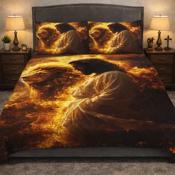 Povlečení 2-dílné ložní povlečení - Ježíš – Lev judský