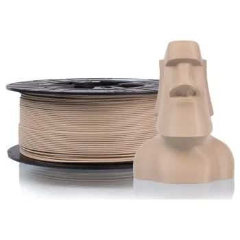 Filament PLA+ filament ARMY Dusty Brown 1,75 mm 1 kg Filament-PM