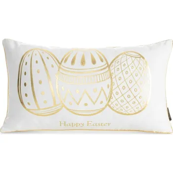 Povlak na polštářek Velikonoční povlak na polštářek 30 x 50 cm bílý