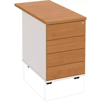 Zásuvkový kontejner Kancelářský kontejner K 34 C PTO N 80 - OLŠE , BÍLÁ