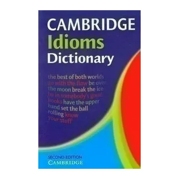 Anglický jazyk Cambridge Idioms Dictionary
