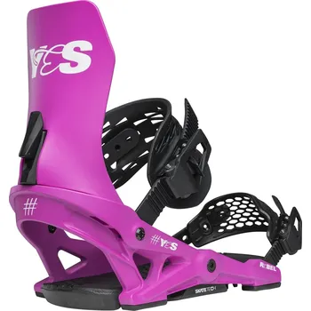 Vázání na snowboard YES vázání - Rebel Party Pink (MULTI)