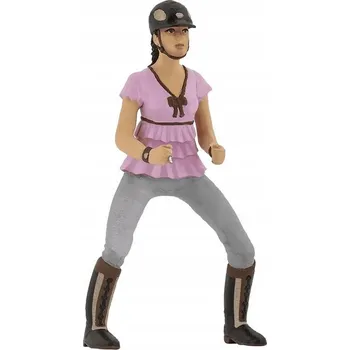 Figurka Jezdkyně Dívka Růžová Hračky pro HOLČIČKY Figurky Postavičky KRÁSNÉ