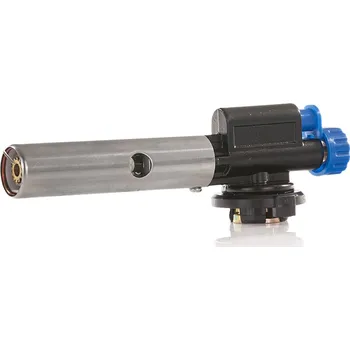 Horkovzdušná pistole Plynový kartušový hořák s piezoelektrickým zapalováním otočný o 360°, Geko G20065