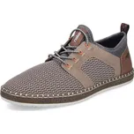 Pánská Pánské polobotky RIEKER B5252-66 béžová S6 B5252-66 BEIGE F/S6 42