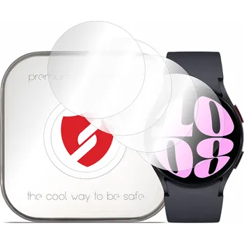 Příslušenství k chytrým hodinkám Chytrá ochrana - Premium Classic (4 balení) - Samsung Galaxy Watch6 44 mm - čirá