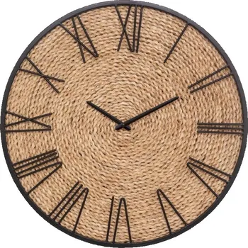 Hodiny Nástěnné hodiny Atmosphera béžové boho 50 cm