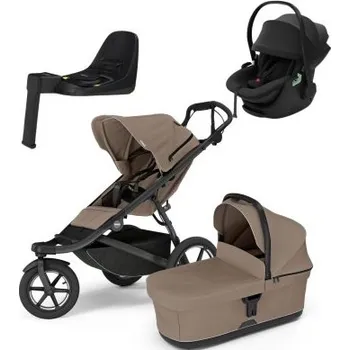 Přeprava dětí Thule Urban Glide 3 Kompletní kočárek + Autosedačka s bází - Taupe/Taupe