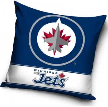 Bytový textil Polštář - NHL Winnipeg Jets 40 x 40cm