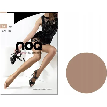 Dámské punčochy Hladké Punčocháče Knittex 15den béžové barvy, velikost 4