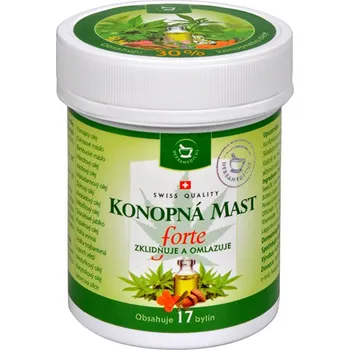 Bylinná léčivá mast Konopná mast Forte 125 ml