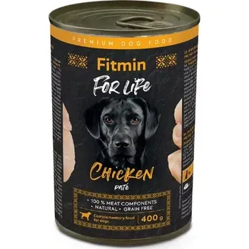 Krmivo pro psa Fitmin dog For Life konzerva kuřecí 6x400g KARTON