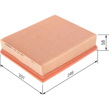 Vzduchový filtr Vzduchový filtr BOSCH 1 457 433 549