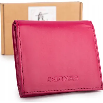 Peněženka J Jones dámská peněženka z pravé kůže růžová 5834-4 - pro ženy