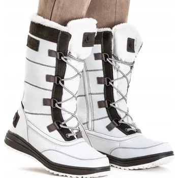 Dámská zimní obuv Dámské sněhule trekové ZATEPLENÉ kožíšek lehké VODĚODOLNÉ Vemont