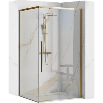 REA Sprchový kout SOLAR - zlatý 90x90 KPL-K1900 KPL-K1900