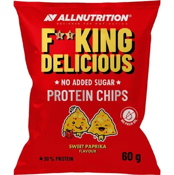 ALLNUTRITION Fitking Delicious Protein Chips (60 g, Sladká paprika)