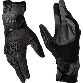 Moto rukavice Rukavice na motorku LEATT ADV Hydradri 5.5 / Long Černá XS
