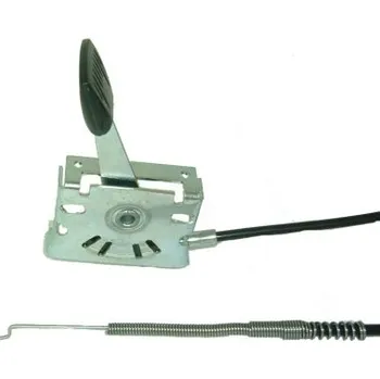 Páčka plynu 132 cm kovová