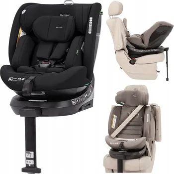 Autosedačka Carrello Octopus autosedačka 0-36 kg otočná 360° ISOFIX 40-150 cm M Black
