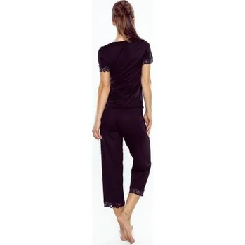 Dámské noční prádlo Dámské pyžamo Eldar Aster Černá L