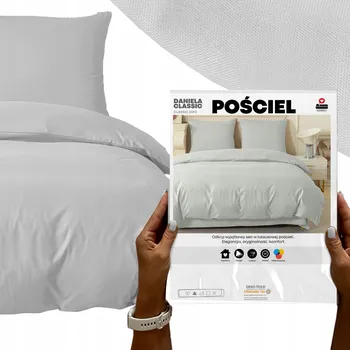 Povlečení Sada povlečení 160x200 bavlna saténová 3 díly 2x povlak na polštář 70x80