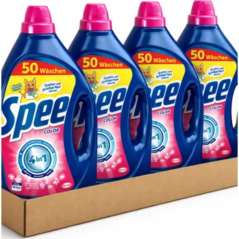Přípravek na praní Spee prací gel Color 4v1 na barevné prádlo 4x50 dávek - VÝHODNÉ BALENÍ - originál z Německa