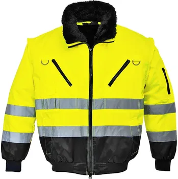 Sport PORTWEST Pilotní bunda HI‑Vis 3v1 Velikost: L, Barva: žlutá-černá