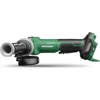 úhlová bruska HIKOKI 36 V bezuhlíková akumulátorová úhlová bruska 125 mm s páčkovým bezpečnostním spínačem, regulací otáček a brzdou G3613DVFW2Z