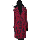 Tommy Hilfiger dámský flaušová kabát tmavě červený