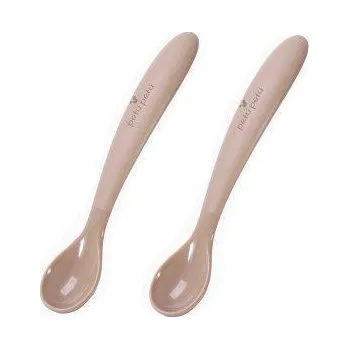 dětský příbor PETÚ PETÚ Maddie Silikonové lžičky 2 ks Petú Petú Caramel
