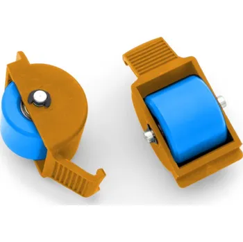 Kolečkové brusle Breezy Rollers - Sada náhradních koleček - Yellow/Blue