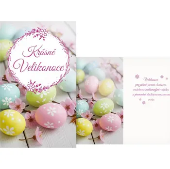 UNIPAP přání Velikonoční N22-072 T PRANI_T_2531 616365