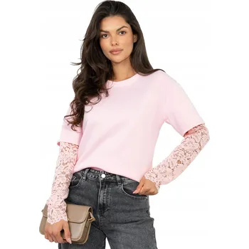 Dámská halenka Italy Moda halenka s dlouhým rukávem, střih oversize, univerzální velikost