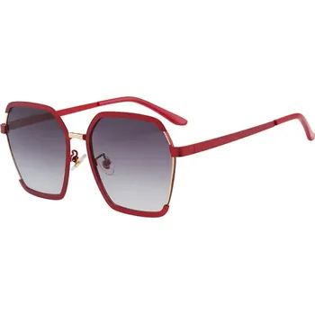 Sluneční brýle Techsuit - Sluneční brýle polarizované PC (191) - UV ochrana - červené