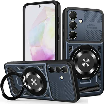 Pouzdro na mobilní telefon Techsuit - RuggedCam - Samsung Galaxy A35 5G - modrá