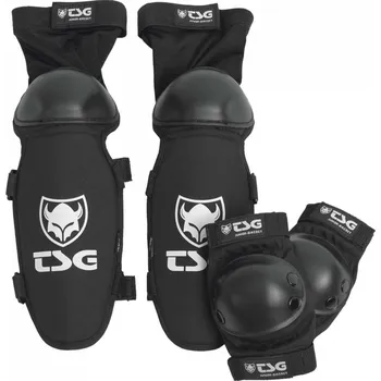 TSG chrániče - junior-bikeset black (102)