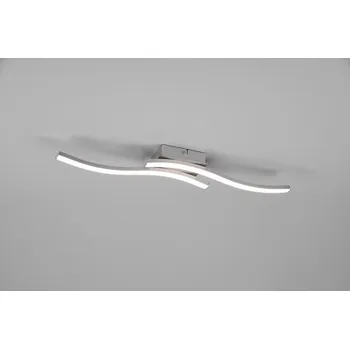 Stropní svítidlo ROUTE stříbrné 2x LED 5W 600lm 4000K