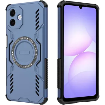 Pouzdro na mobilní telefon Techsuit - Pouzdro ArmorMag - Samsung Galaxy A07 4G - modré