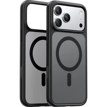 Pouzdro na mobilní telefon Torras - Magnetická řada Guardian - iPhone 17 Pro Max - černá