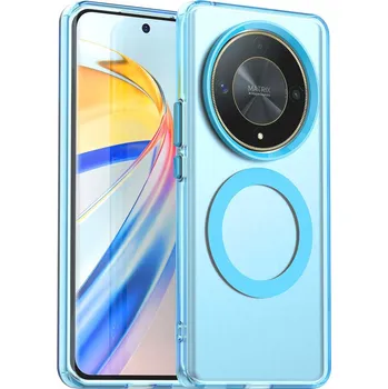 Pouzdro na mobilní telefon Techsuit - CandyCase MagSafe - Honor Magic6 Lite - modrý