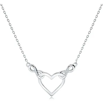 Náhrdelník Dámský stříbrný náhrdelník HERMIONA Ag 925