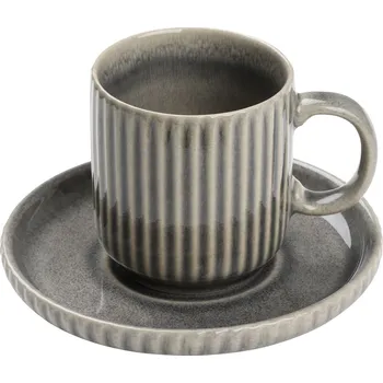Talíř Šálek a talíř šedá MOROMBE EGLO 426689