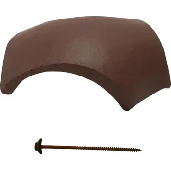 betonová krytina Hřebenáč rozdělovací Y Danubia Inova tmavě hnědá