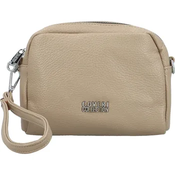 Kabelka Stylová dámská mini koženková crossbody kabelka Fehmi, béžová