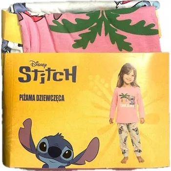 Dívčí pyžamo Stitch 2-dílné vel. 98-104 cm