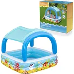 BESTWAY 52192 - Dětský bazének se stříškou Beach Buddy 140 x 140 x 114 cm