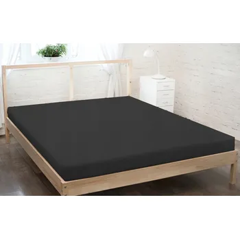 Prostěradlo Prostěradlo jersey s gumou 90x200 černé